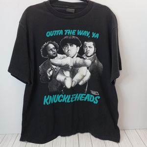 Vintage 1989 The Three Stooges Knuckleheads Tee